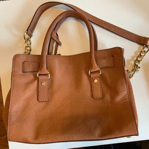 Michael Kors Hamilton Leather Satchel